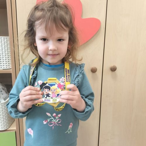 Bieg Małej Damy i Małego Gentelmana-Grupa Czerwona i Żółta