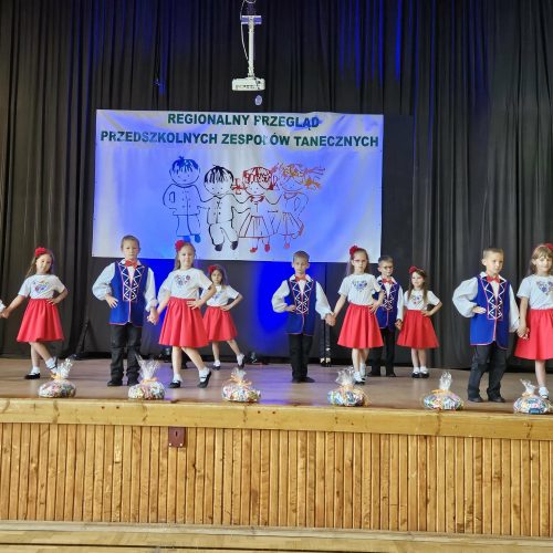 XIX Regionalny Przegląd Przedszkolnych Zespołów Tanecznych w kategorii Tańców Ludowych